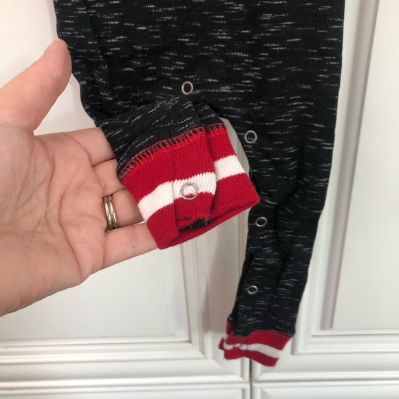 NWT Lazy One Plaid Moose Caboose Flapjack Union Suit - Picture 6 of 11